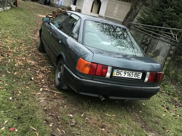 Синій Ауді 80, об'ємом двигуна 1.8 л та пробігом 320 тис. км за 1800 $, фото 1 на Automoto.ua
