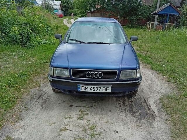 Синий Ауди 80, объемом двигателя 1.8 л и пробегом 472 тыс. км за 1300 $, фото 1 на Automoto.ua