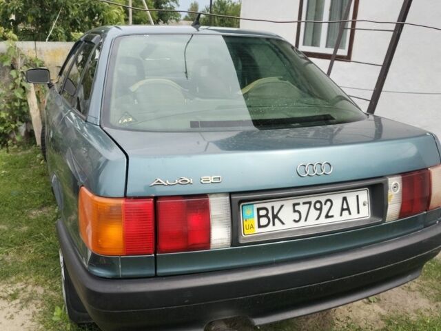 Синий Ауди 80, объемом двигателя 1.8 л и пробегом 3 тыс. км за 1538 $, фото 1 на Automoto.ua