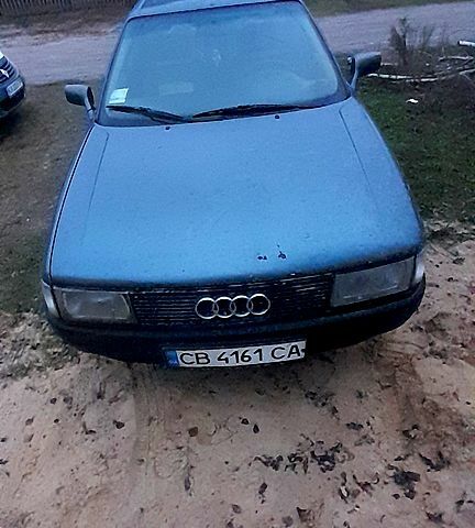 Синий Ауди 80, объемом двигателя 1.6 л и пробегом 0 тыс. км за 1650 $, фото 1 на Automoto.ua