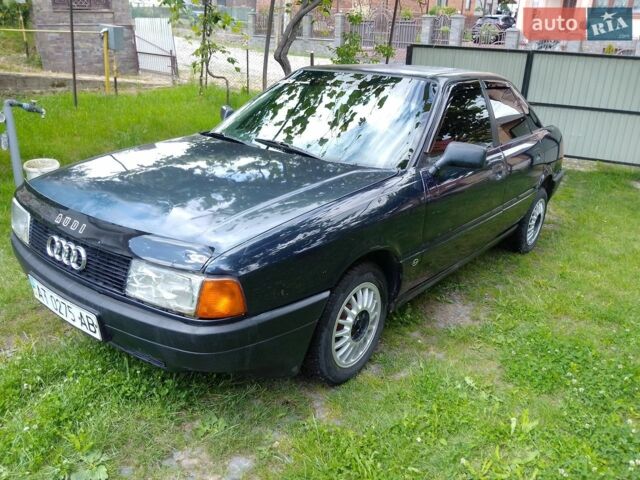 Синій Ауді 80, об'ємом двигуна 1.8 л та пробігом 422 тис. км за 600 $, фото 1 на Automoto.ua