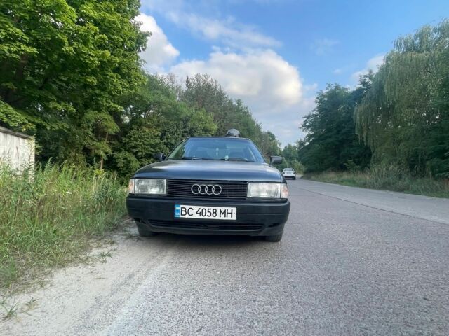 Синій Ауді 80, об'ємом двигуна 1.8 л та пробігом 380 тис. км за 701 $, фото 1 на Automoto.ua