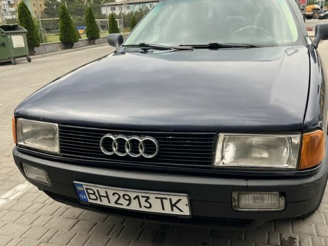 Синий Ауди 80, объемом двигателя 1.8 л и пробегом 41 тыс. км за 2200 $, фото 1 на Automoto.ua