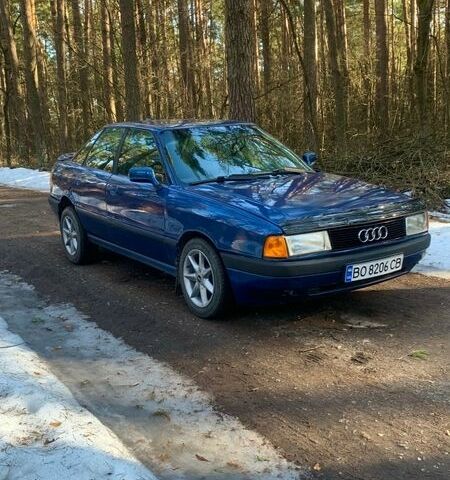 Синій Ауді 80, об'ємом двигуна 1.8 л та пробігом 310 тис. км за 2100 $, фото 1 на Automoto.ua