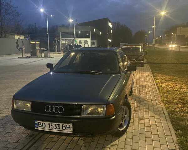 Синій Ауді 80, об'ємом двигуна 1.8 л та пробігом 400 тис. км за 2000 $, фото 1 на Automoto.ua