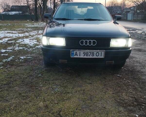 Синій Ауді 80, об'ємом двигуна 1.8 л та пробігом 250 тис. км за 2300 $, фото 1 на Automoto.ua