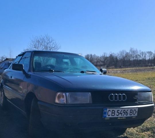 Синій Ауді 80, об'ємом двигуна 1.8 л та пробігом 590 тис. км за 2450 $, фото 1 на Automoto.ua