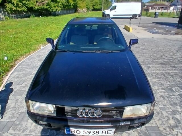 Синий Ауди 80, объемом двигателя 1.8 л и пробегом 340 тыс. км за 1450 $, фото 1 на Automoto.ua