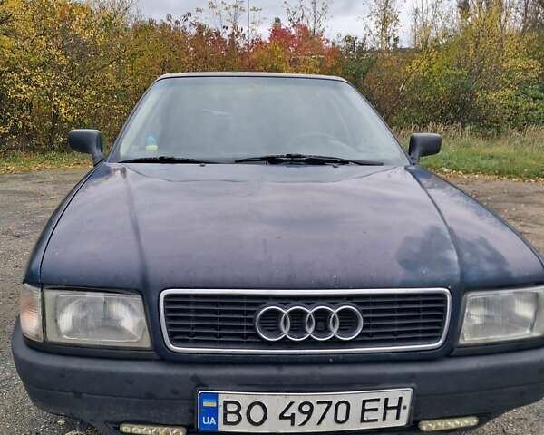Синій Ауді 80, об'ємом двигуна 1.8 л та пробігом 313 тис. км за 2000 $, фото 1 на Automoto.ua