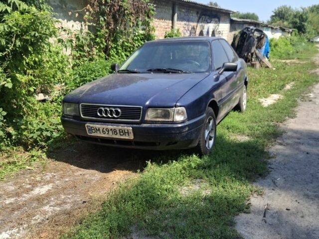 Синий Ауди 80, объемом двигателя 1.8 л и пробегом 80 тыс. км за 800 $, фото 1 на Automoto.ua