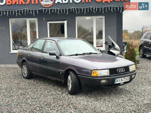 Синій Ауді 80, об'ємом двигуна 1.8 л та пробігом 300 тис. км за 1700 $, фото 1 на Automoto.ua