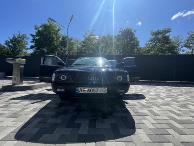 Синий Ауди 80, объемом двигателя 2 л и пробегом 340 тыс. км за 1600 $, фото 1 на Automoto.ua