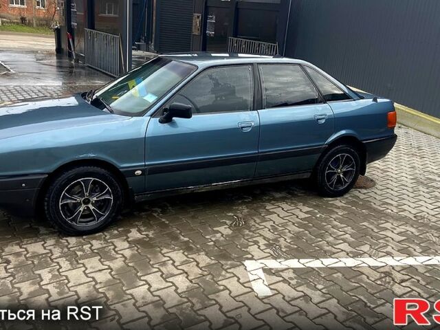 Синій Ауді 80, об'ємом двигуна 1.8 л та пробігом 426 тис. км за 1500 $, фото 1 на Automoto.ua
