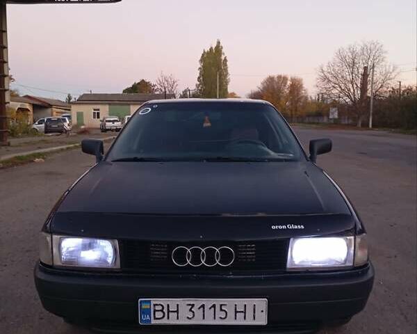Синий Ауди 80, объемом двигателя 1.8 л и пробегом 573 тыс. км за 1650 $, фото 1 на Automoto.ua
