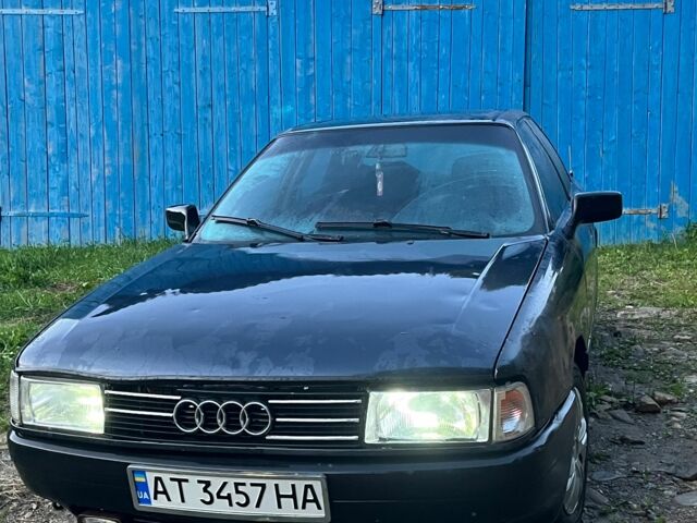 Синій Ауді 80, об'ємом двигуна 2 л та пробігом 542 тис. км за 1001 $, фото 1 на Automoto.ua