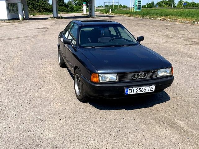 Синій Ауді 80, об'ємом двигуна 1.8 л та пробігом 300 тис. км за 1600 $, фото 1 на Automoto.ua