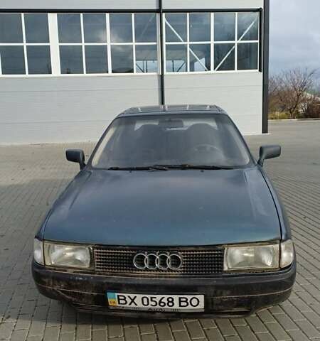 Синій Ауді 80, об'ємом двигуна 1.8 л та пробігом 320 тис. км за 1450 $, фото 1 на Automoto.ua