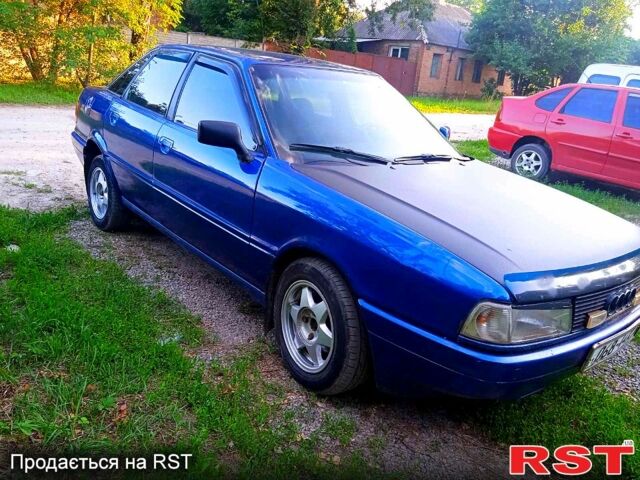 Синій Ауді 80, об'ємом двигуна 1.8 л та пробігом 112 тис. км за 1300 $, фото 1 на Automoto.ua