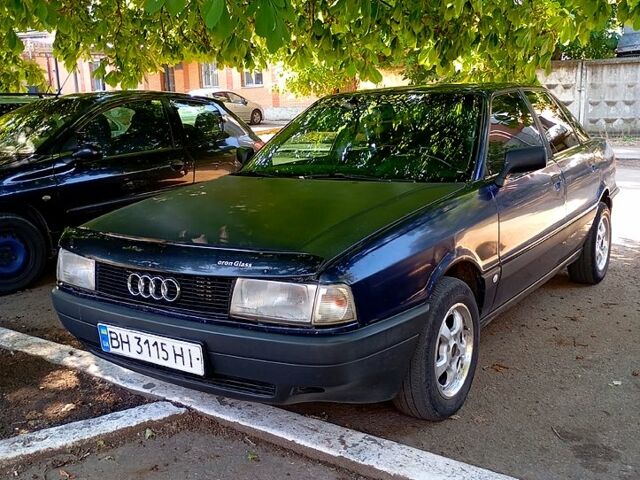Синій Ауді 80, об'ємом двигуна 1.8 л та пробігом 222 тис. км за 1750 $, фото 1 на Automoto.ua