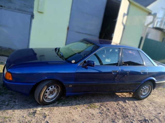 Синий Ауди 80, объемом двигателя 0 л и пробегом 500 тыс. км за 1300 $, фото 1 на Automoto.ua