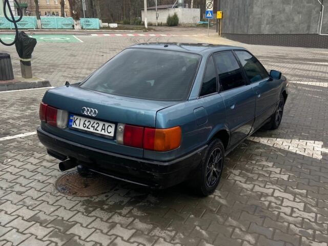Синій Ауді 80, об'ємом двигуна 1.8 л та пробігом 426 тис. км за 1500 $, фото 1 на Automoto.ua