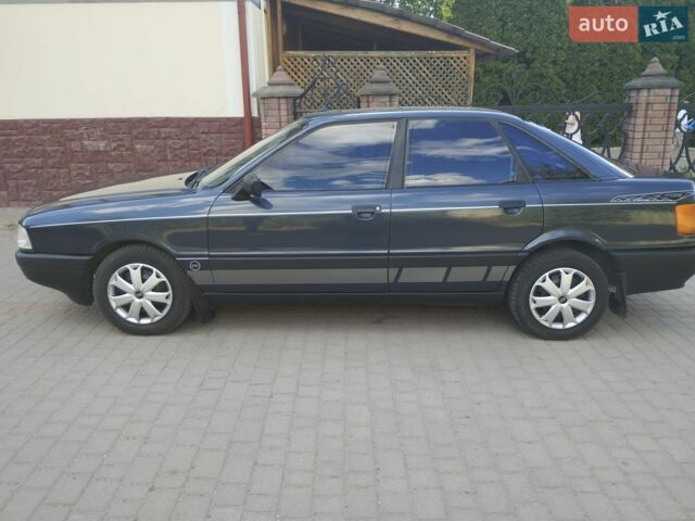 Синій Ауді 80, об'ємом двигуна 2 л та пробігом 324 тис. км за 1750 $, фото 1 на Automoto.ua