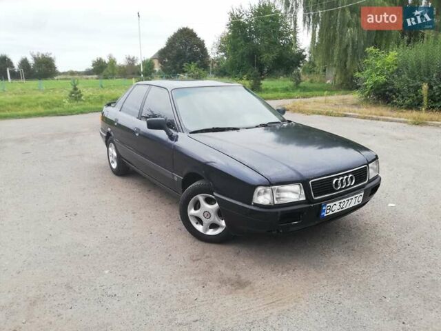 Синий Ауди 80, объемом двигателя 1.8 л и пробегом 332 тыс. км за 1900 $, фото 1 на Automoto.ua