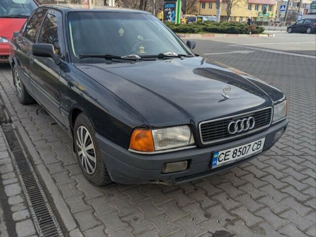 Синий Ауди 80, объемом двигателя 1.98 л и пробегом 437 тыс. км за 2500 $, фото 1 на Automoto.ua