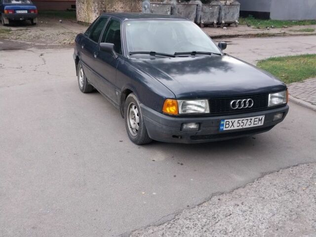 Синій Ауді 80, об'ємом двигуна 1.9 л та пробігом 285 тис. км за 1500 $, фото 1 на Automoto.ua