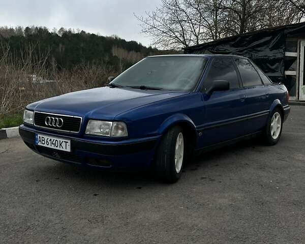 Синий Ауди 80, объемом двигателя 2 л и пробегом 398 тыс. км за 2950 $, фото 1 на Automoto.ua