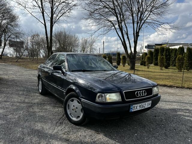 Синий Ауди 80, объемом двигателя 2 л и пробегом 268 тыс. км за 2750 $, фото 1 на Automoto.ua