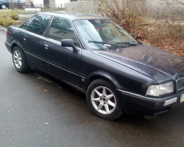 Синий Ауди 80, объемом двигателя 2 л и пробегом 400 тыс. км за 2400 $, фото 1 на Automoto.ua