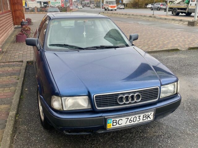 Синий Ауди 80, объемом двигателя 2 л и пробегом 350 тыс. км за 1299 $, фото 1 на Automoto.ua