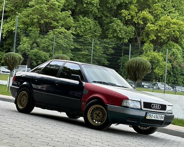 Синій Ауді 80, об'ємом двигуна 2 л та пробігом 320 тис. км за 1800 $, фото 1 на Automoto.ua