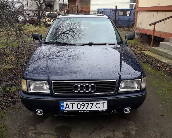 Синий Ауди 80, объемом двигателя 2 л и пробегом 300 тыс. км за 2000 $, фото 1 на Automoto.ua