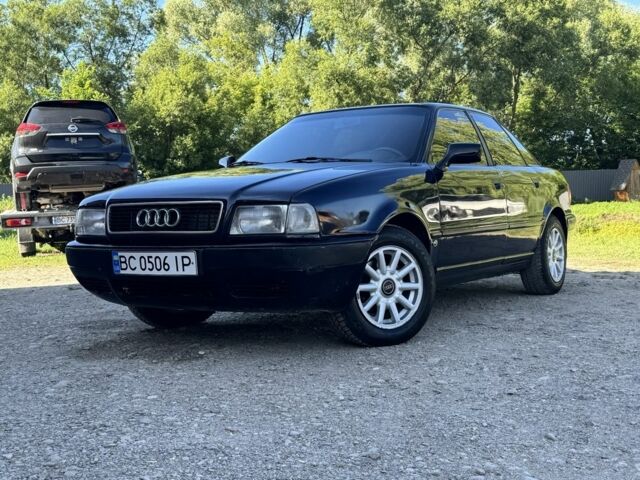 Синий Ауди 80, объемом двигателя 2 л и пробегом 338 тыс. км за 2200 $, фото 1 на Automoto.ua