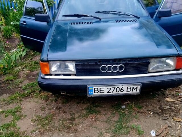 Зеленый Ауди 80, объемом двигателя 1.6 л и пробегом 0 тыс. км за 800 $, фото 1 на Automoto.ua