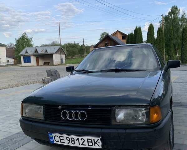 Зеленый Ауди 80, объемом двигателя 1.6 л и пробегом 405 тыс. км за 1624 $, фото 1 на Automoto.ua