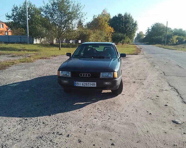 Зеленый Ауди 80, объемом двигателя 1.78 л и пробегом 200 тыс. км за 1200 $, фото 1 на Automoto.ua