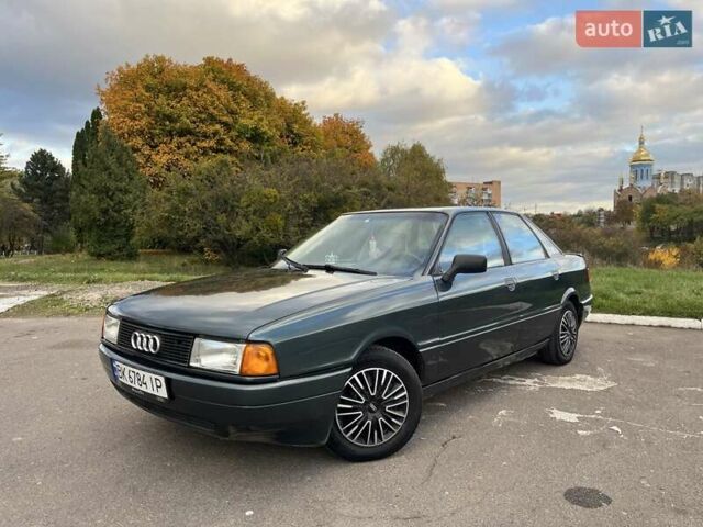Зеленый Ауди 80, объемом двигателя 1.78 л и пробегом 320 тыс. км за 1950 $, фото 1 на Automoto.ua