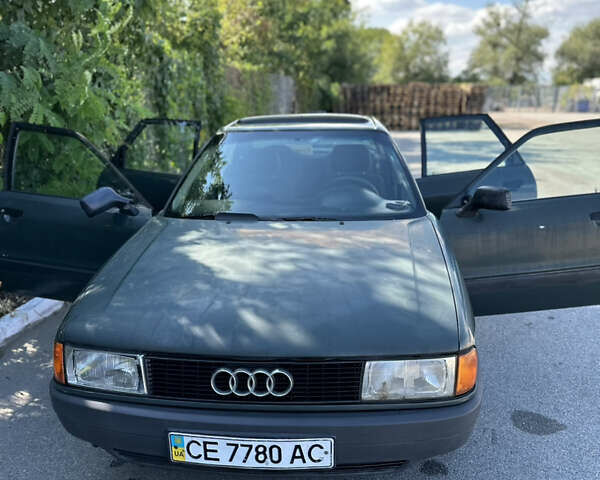 Зеленый Ауди 80, объемом двигателя 1.8 л и пробегом 300 тыс. км за 2499 $, фото 1 на Automoto.ua