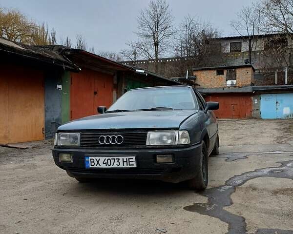 Зеленый Ауди 80, объемом двигателя 1.78 л и пробегом 350 тыс. км за 1350 $, фото 1 на Automoto.ua