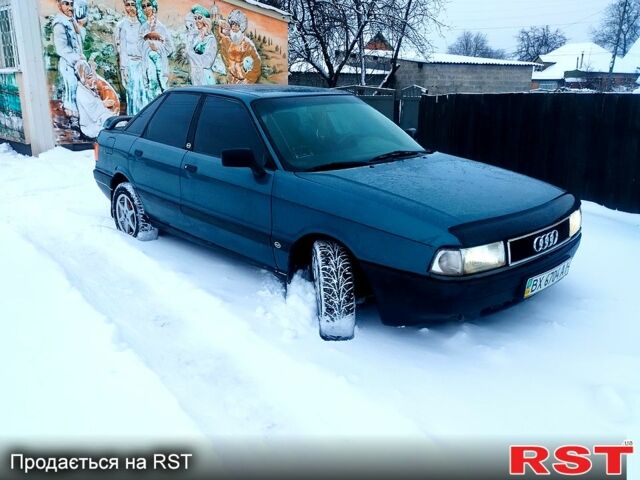 Зеленый Ауди 80, объемом двигателя 1.6 л и пробегом 0 тыс. км за 1550 $, фото 1 на Automoto.ua