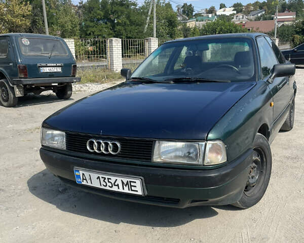 Зелений Ауді 80, об'ємом двигуна 1.78 л та пробігом 480 тис. км за 1500 $, фото 1 на Automoto.ua