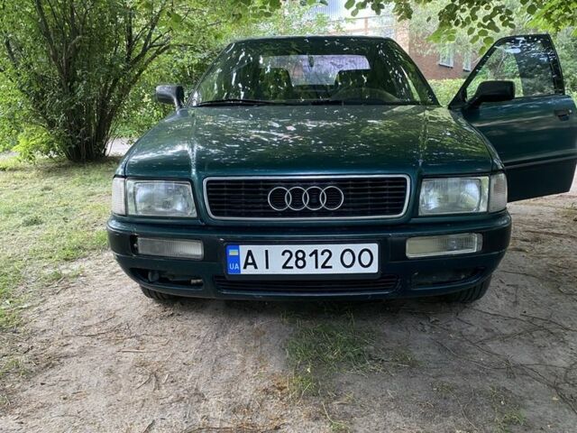 Зеленый Ауди 80, объемом двигателя 2 л и пробегом 250 тыс. км за 2200 $, фото 1 на Automoto.ua