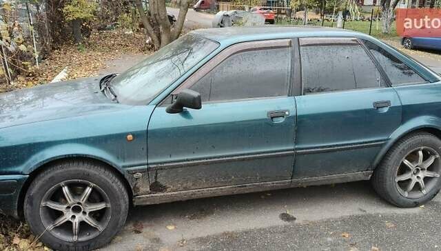 Зеленый Ауди 80, объемом двигателя 2.3 л и пробегом 450 тыс. км за 1065 $, фото 1 на Automoto.ua