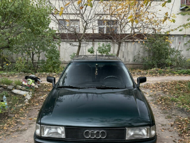 Зелений Ауді 80, об'ємом двигуна 2 л та пробігом 404 тис. км за 2200 $, фото 1 на Automoto.ua