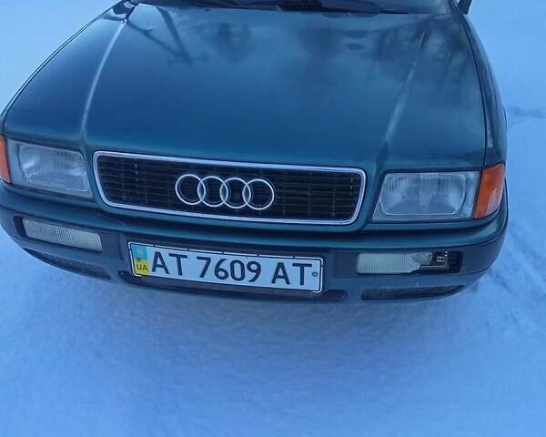 Зеленый Ауди 80, объемом двигателя 1.8 л и пробегом 180 тыс. км за 1650 $, фото 1 на Automoto.ua