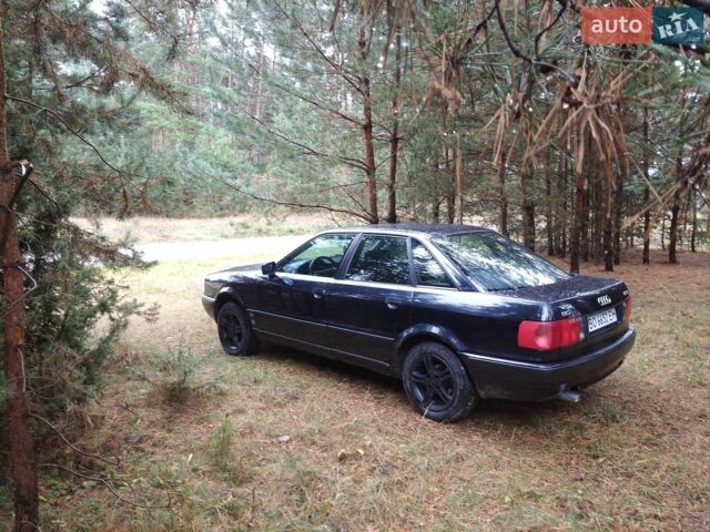 Зелений Ауді 80, об'ємом двигуна 2 л та пробігом 352 тис. км за 3000 $, фото 1 на Automoto.ua