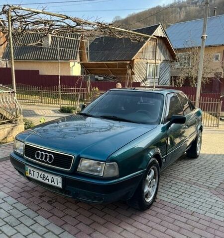 Зеленый Ауди 80, объемом двигателя 2 л и пробегом 300 тыс. км за 2000 $, фото 1 на Automoto.ua